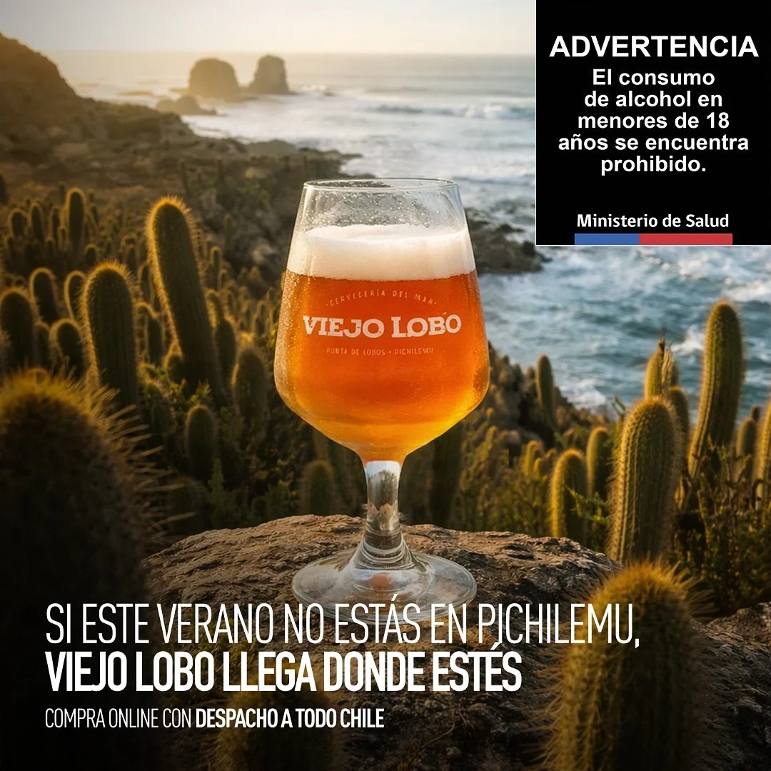 Si no est&aacute;s en Pichilemu, no te preocupes! Nosotros llegamos con tus cervezas a todo Chile. 

👉🏻 Ingresa a www.viejolobo.cl > Tienda Online
🍻 Elige tus cervezas
📦 Modalidad de despacho
✅ Listo!

#Verano2026 #PuntaDeLobos #Pichilemu #Cer
