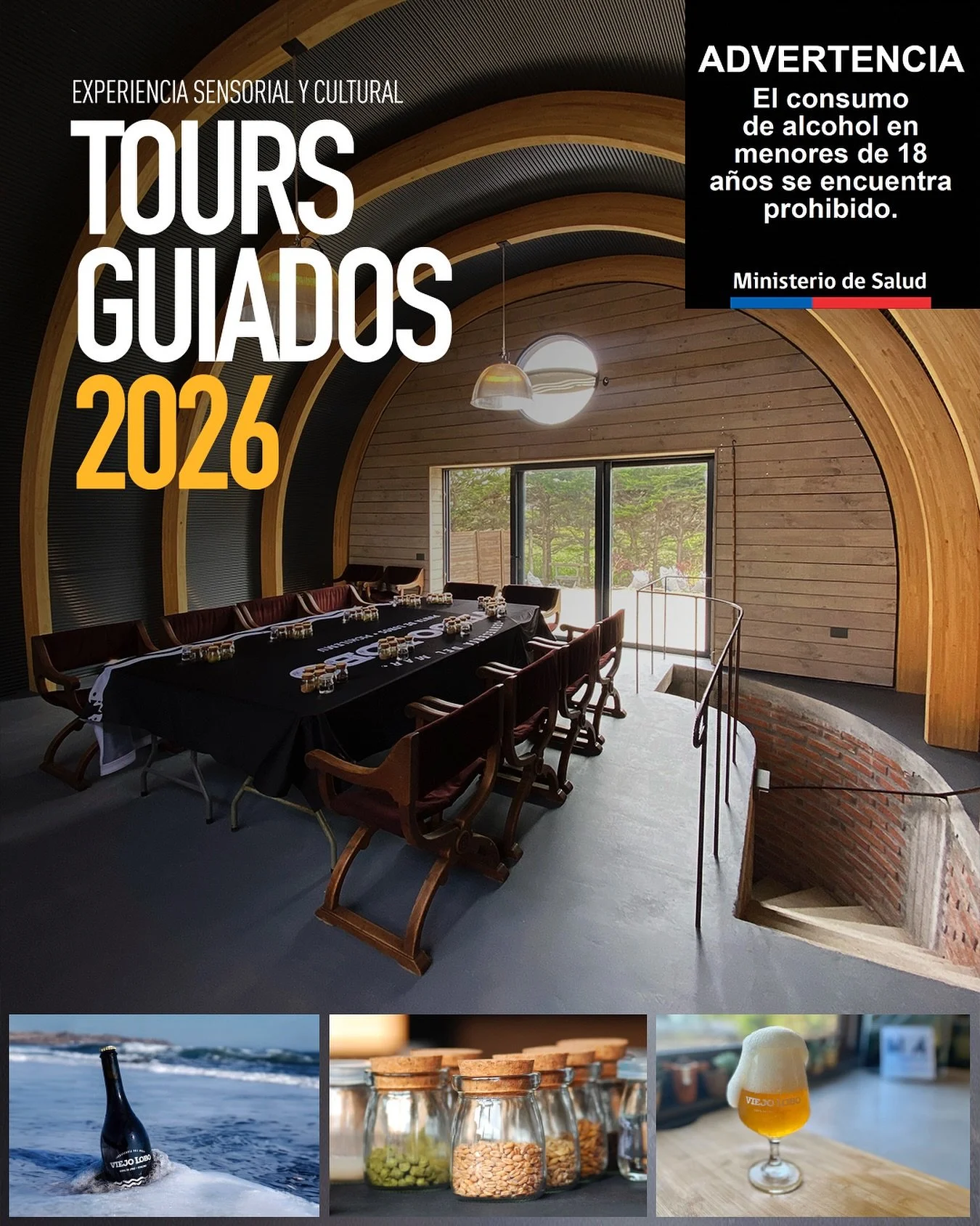 &iexcl;Bienvenidos a nuestros Tours Guiados: Experiencia sensorial y cultural cervecera!
 
Ven y s&eacute; parte de nuestra historia. Descubre c&oacute;mo cada detalle y cada esfuerzo se unen para dar vida a cervezas excepcionales. Sum&eacute;rgete e