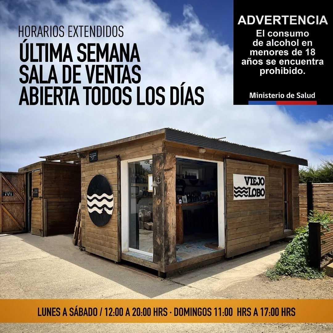 &Uacute;ltimos d&iacute;as con horario de verano ☀️

Esta es la &uacute;ltima semana que estaremos con la sala de ventas abierta todos los d&iacute;as 🌊⛱️🍻

Aprovecha estos horarios extendidos antes del cambio:

🕛 Lunes a s&aacute;bado | 12:00 a 2