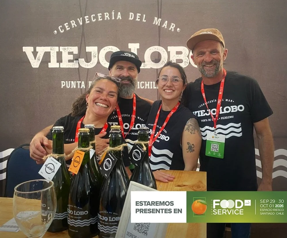 Volvemos a Espacio Food &amp; Service, 29 de septiembre al 1 de octubre 2026 🌊🍻

Por segundo a&ntilde;o consecutivo, Viejo Lobo estar&aacute; en Espacio Food &amp; Service, una de las ferias m&aacute;s importantes de la industria alimentaria de Chi