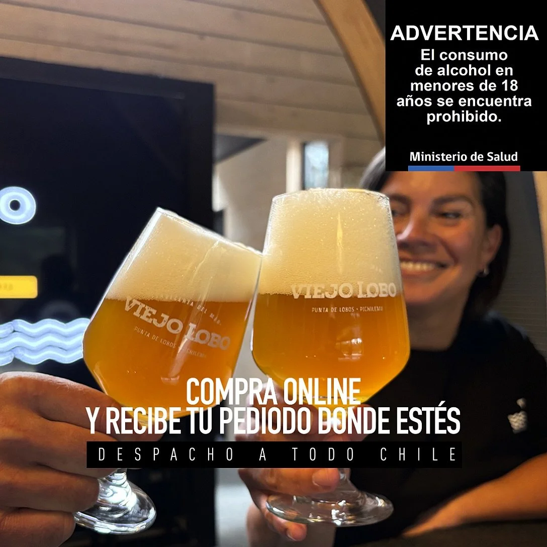 Compra Viejo Lobo en nuestra tienda online y recibe tus cervezas donde est&eacute;s, con distintas opciones de despacho seg&uacute;n tu ubicaci&oacute;n:

🚀 EXPRESS | En 180 minutos
Lunes a s&aacute;bado, de 9:00 a 13:00 hrs.
Disponible en la Regi&o