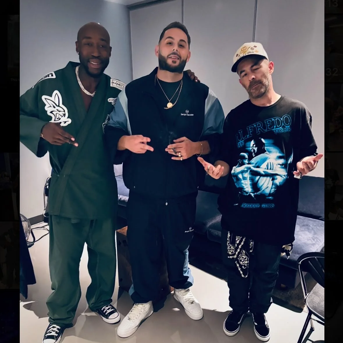 🍝 Alfredo 2, Toronto 🍜

My brother for life, Gangsta Gibbs 🐰🤞
The legend, the 🐐, The Alchemist. 

Two of the illest to ever do this. 
Legendary shit.