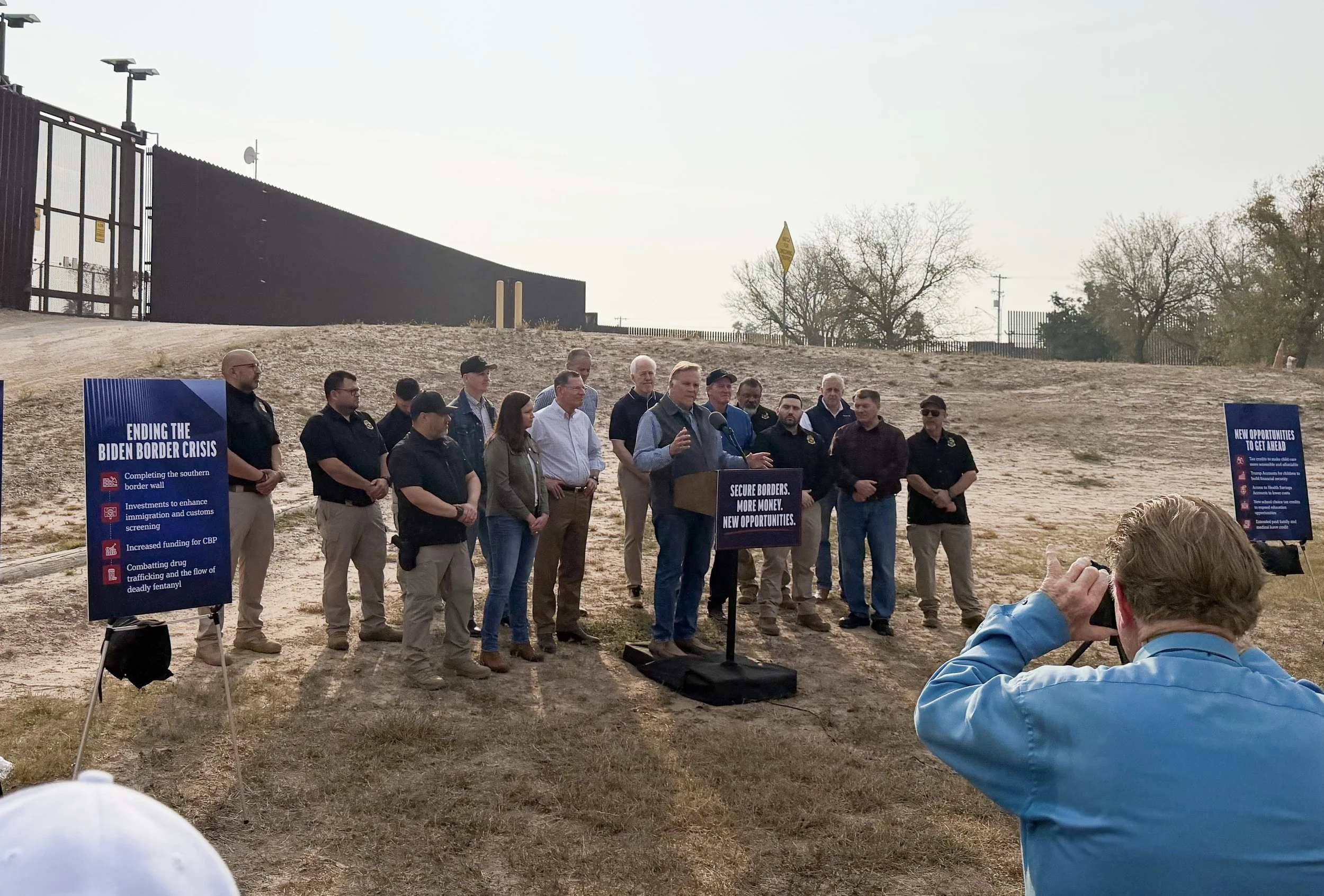 ROGERS TALKS NATIONAL SECURITY AT SOUTHERN BORDER