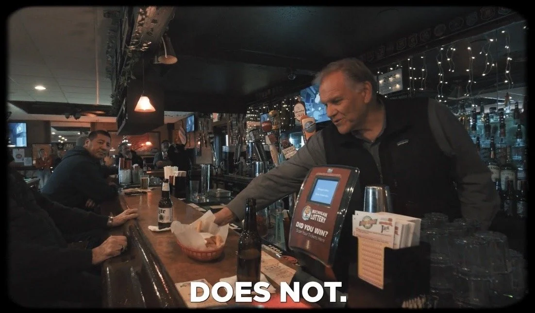 LET’S GET TO WORK: ROGERS WORKS COUNTER AT LOCAL CHESTERFIELD BAR, TALKS NO TAX ON TIPS
