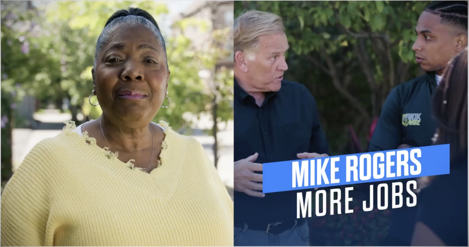 AD: DEMOCRAT DETROITERS EMPHASIZE SUPPORT FOR MIKE ROGERS