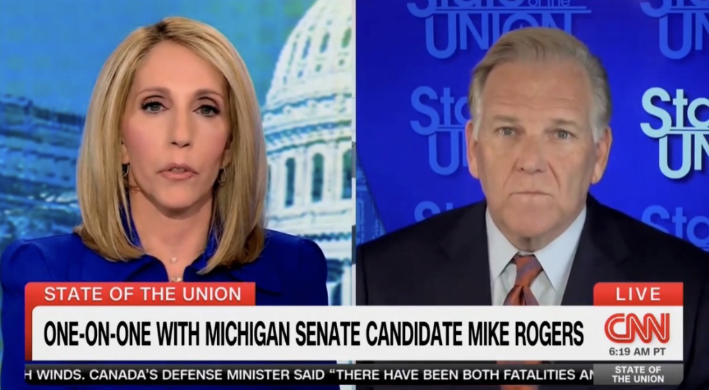 MIKE ROGERS ON CNN: ABDUL WON’T AND CAN’T DISAVOW THE MUSLIM BROTHERHOOD