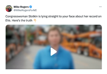 NEW: Rogers Exposes Slotkin for Lying to Michigan Voters