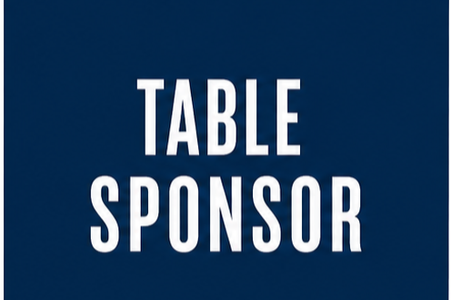 Table Sponsor - 2026