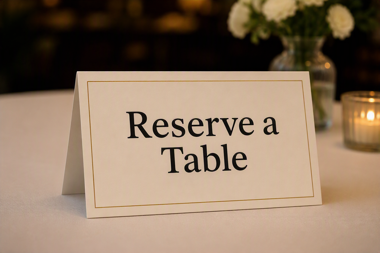 Reserve a Table