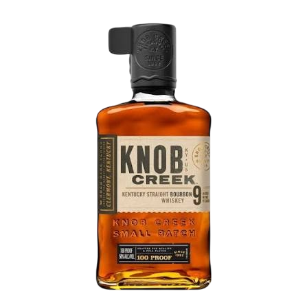 Bottle of Knob Creek 9 Year Bourbon