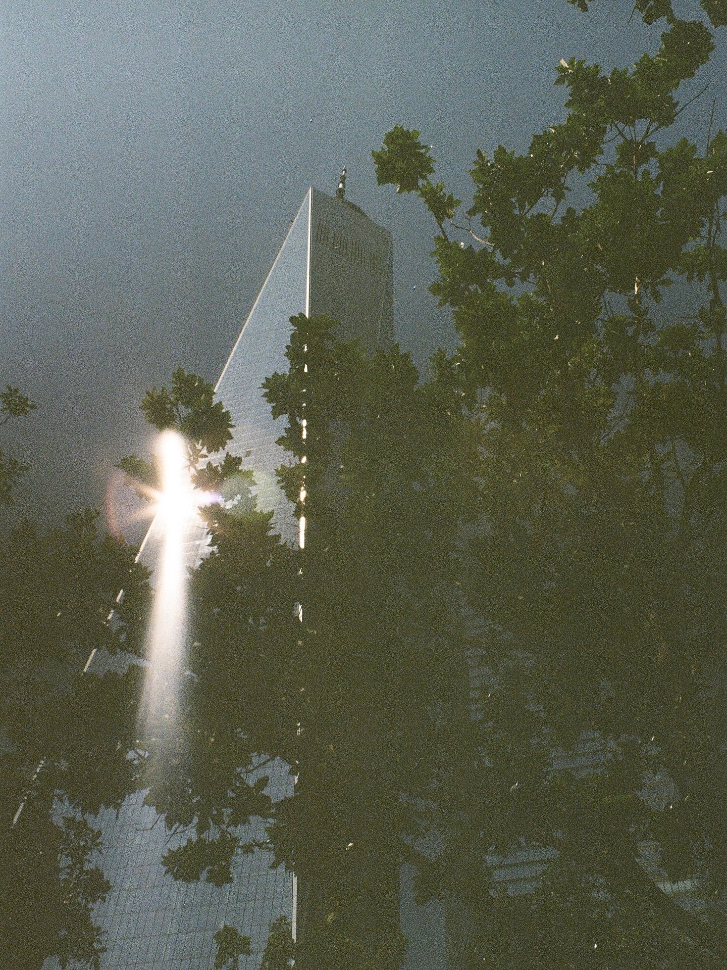 fuji film shot on my dads minolta this august in nyc
&mdash;
visiting the memorial for the first time gave me a lot to think about in terms of the level of unity that is required after tragedy to see change and understanding. it really changed my per