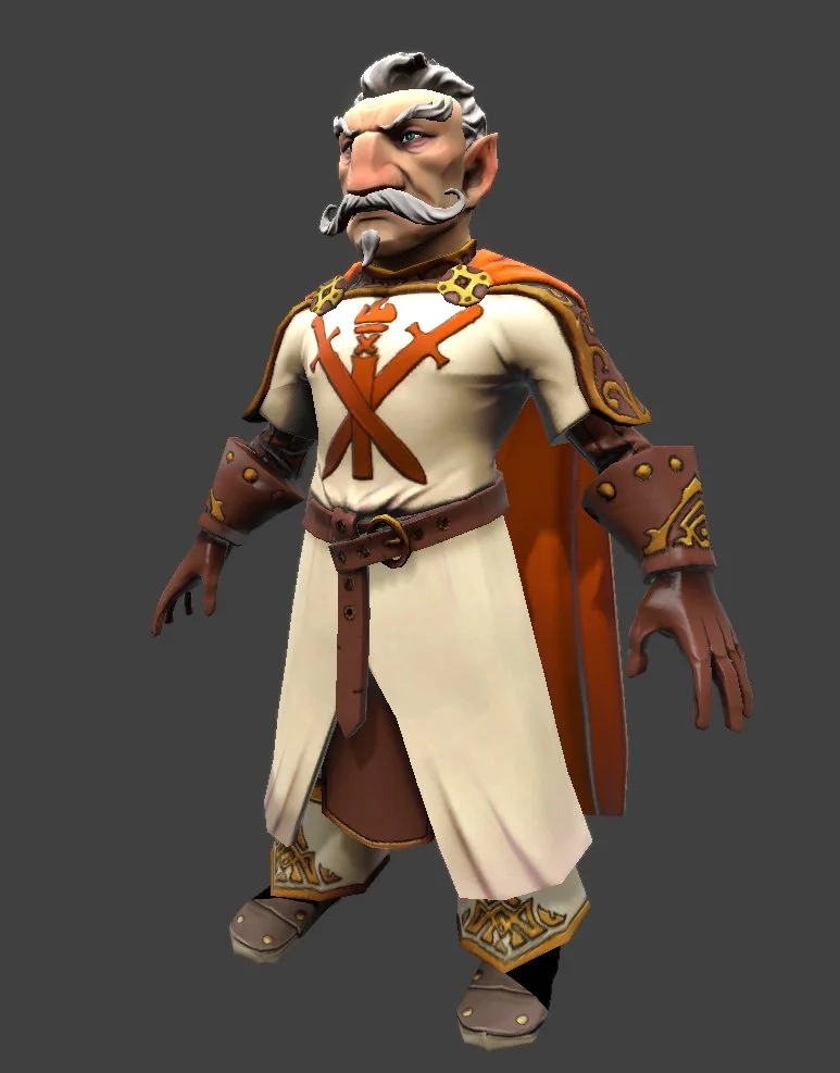 I made this entire character from Jeff Murchie's amazing concept work.