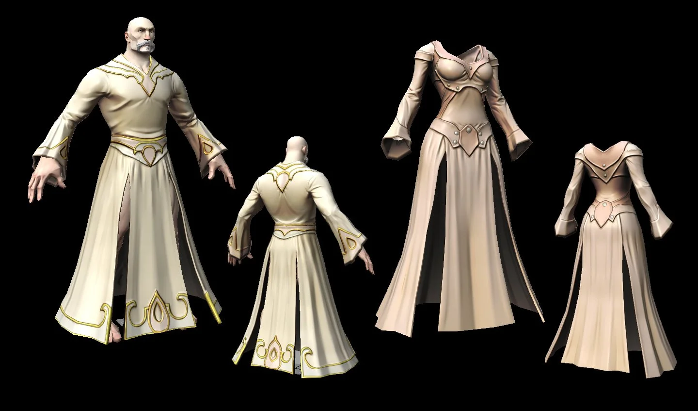 I designed and built these civilian robes