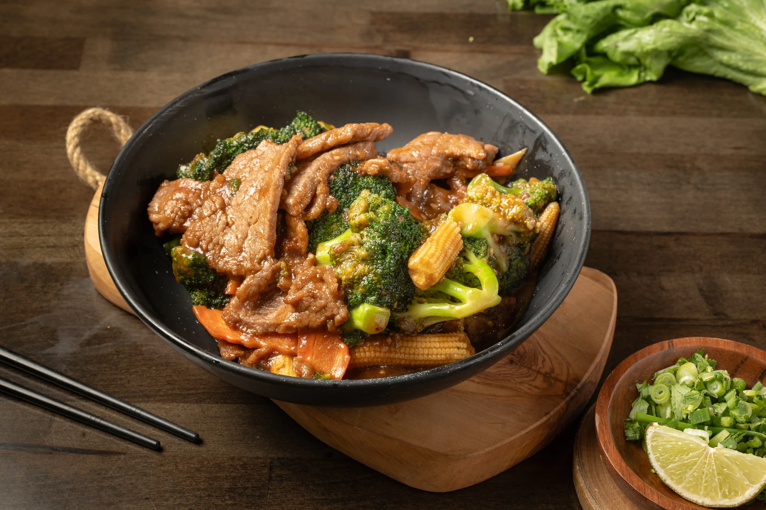 Sauteed Broccoli w/ Choice of Meat