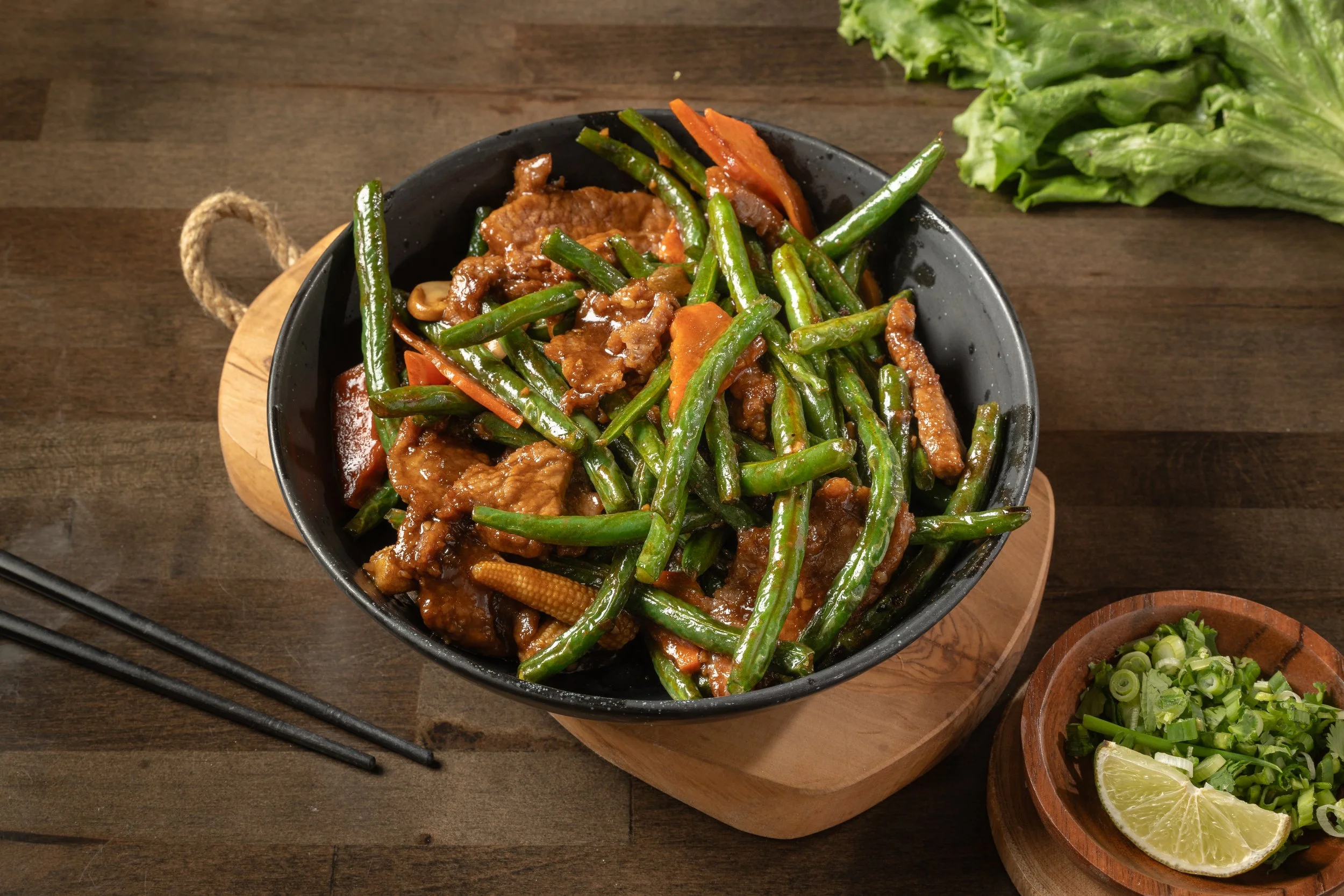 String Beans w/ Choice of Meat