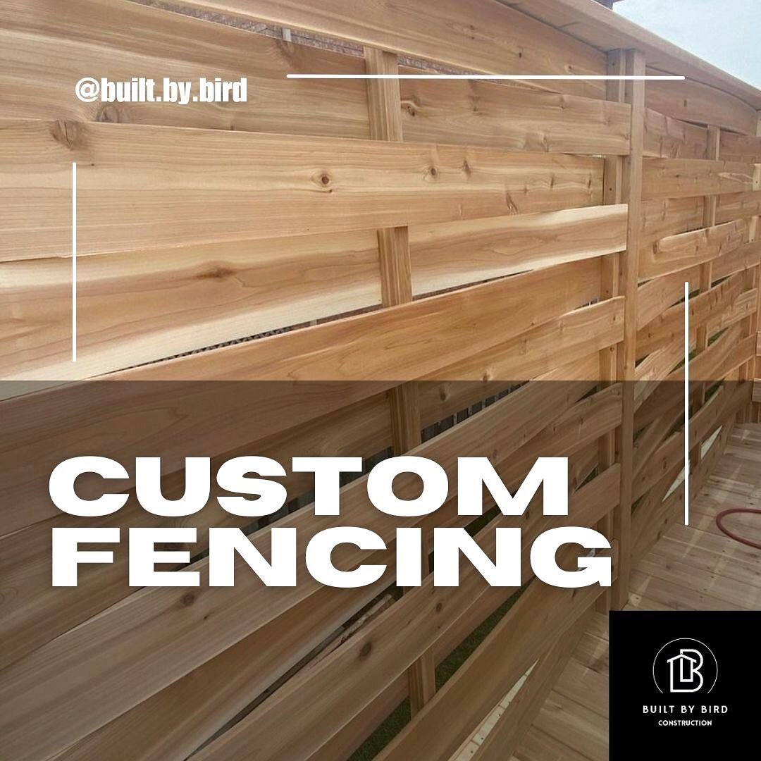 Adding our custom carpentry fencing to your decks can offer immense seclusion in your subdivision home.

The perfect addition to your summer entertainment space! 
🎉🔥🍉⛱🪵🍻☀️

Dm us or reach out to us on our new website. We will reach out to you an