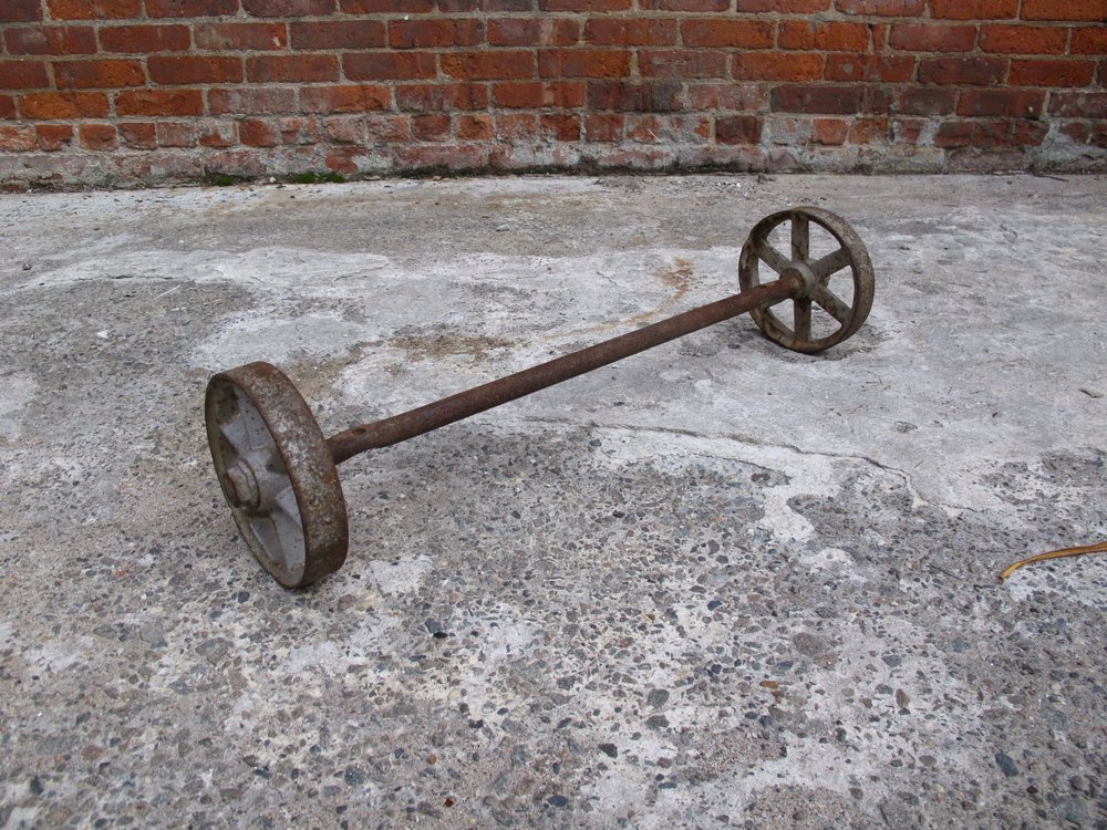 OS044-CY Vintage Wheel Axle