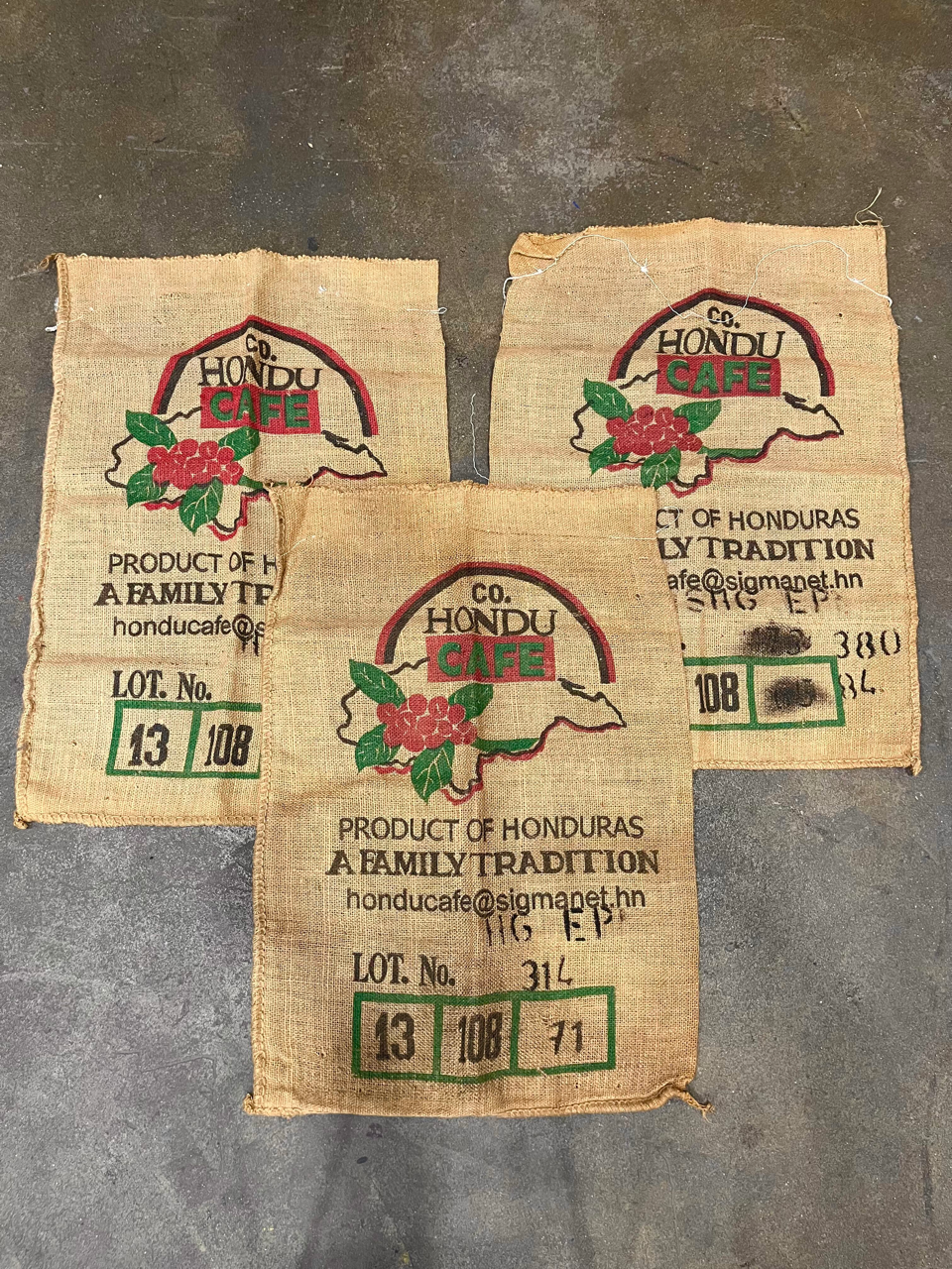 AT001-PS Burlap Coffee Sack