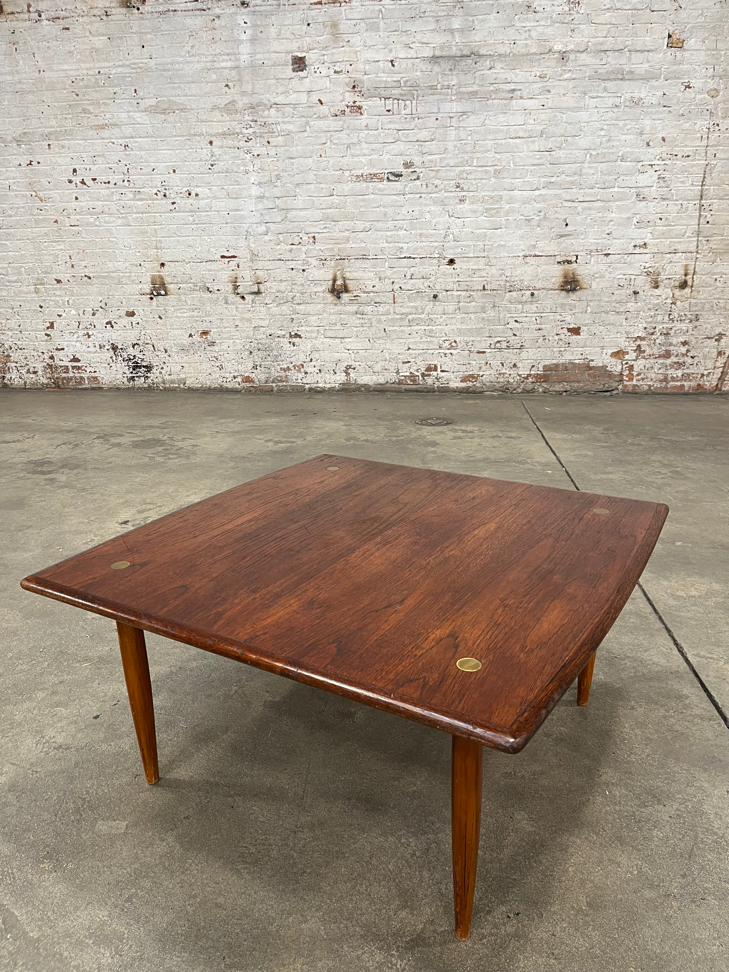 FT055-LP Mid-Century Danish Wood Coffee Table