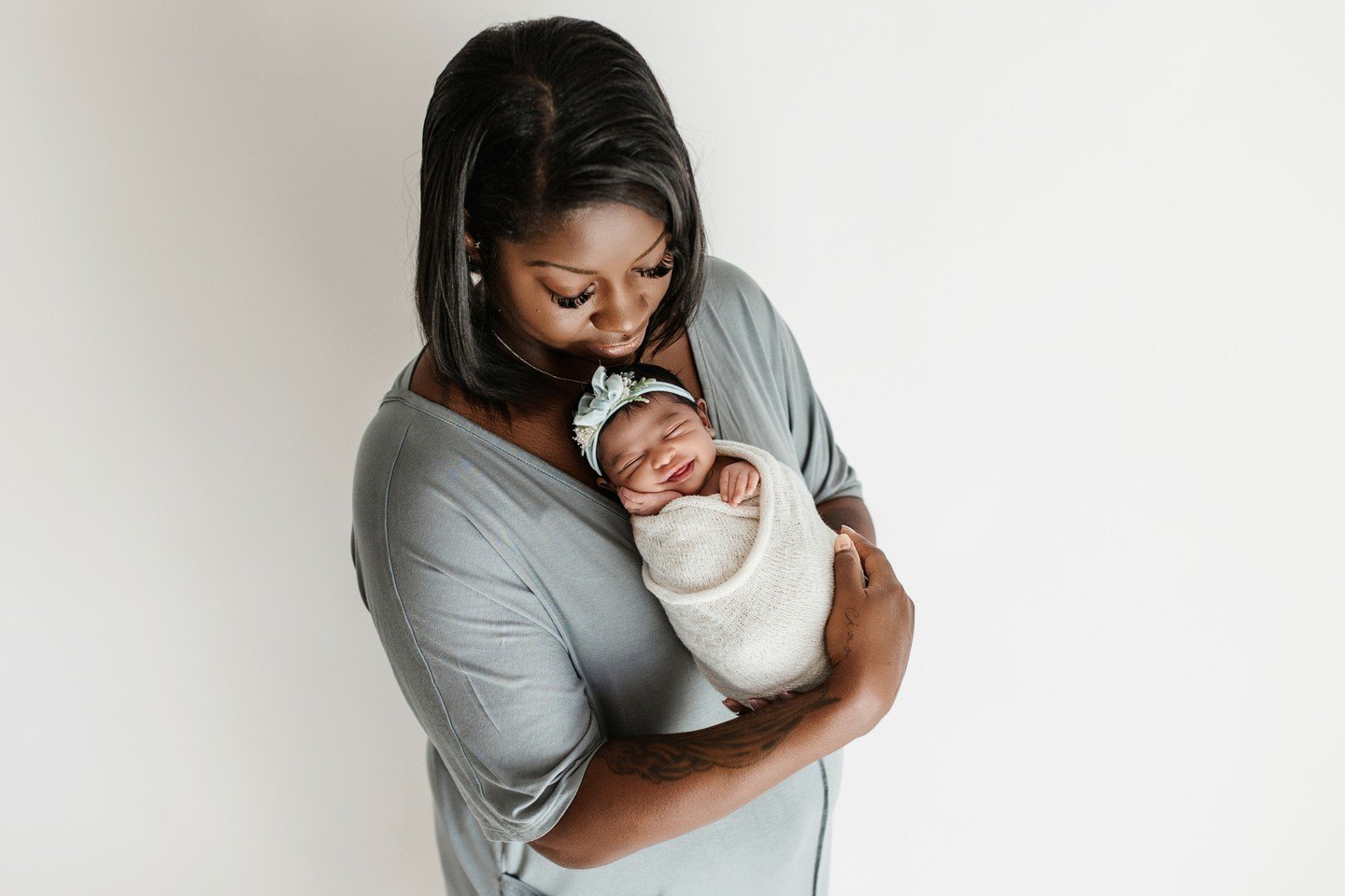 Kayorie and her mama.