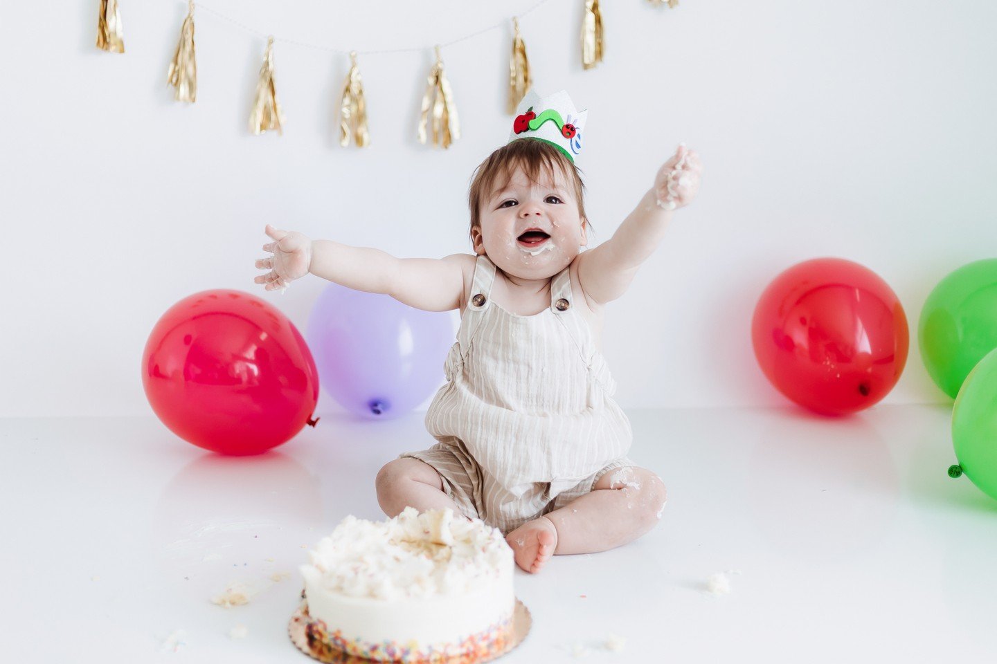 Cake Smash for Wesley
