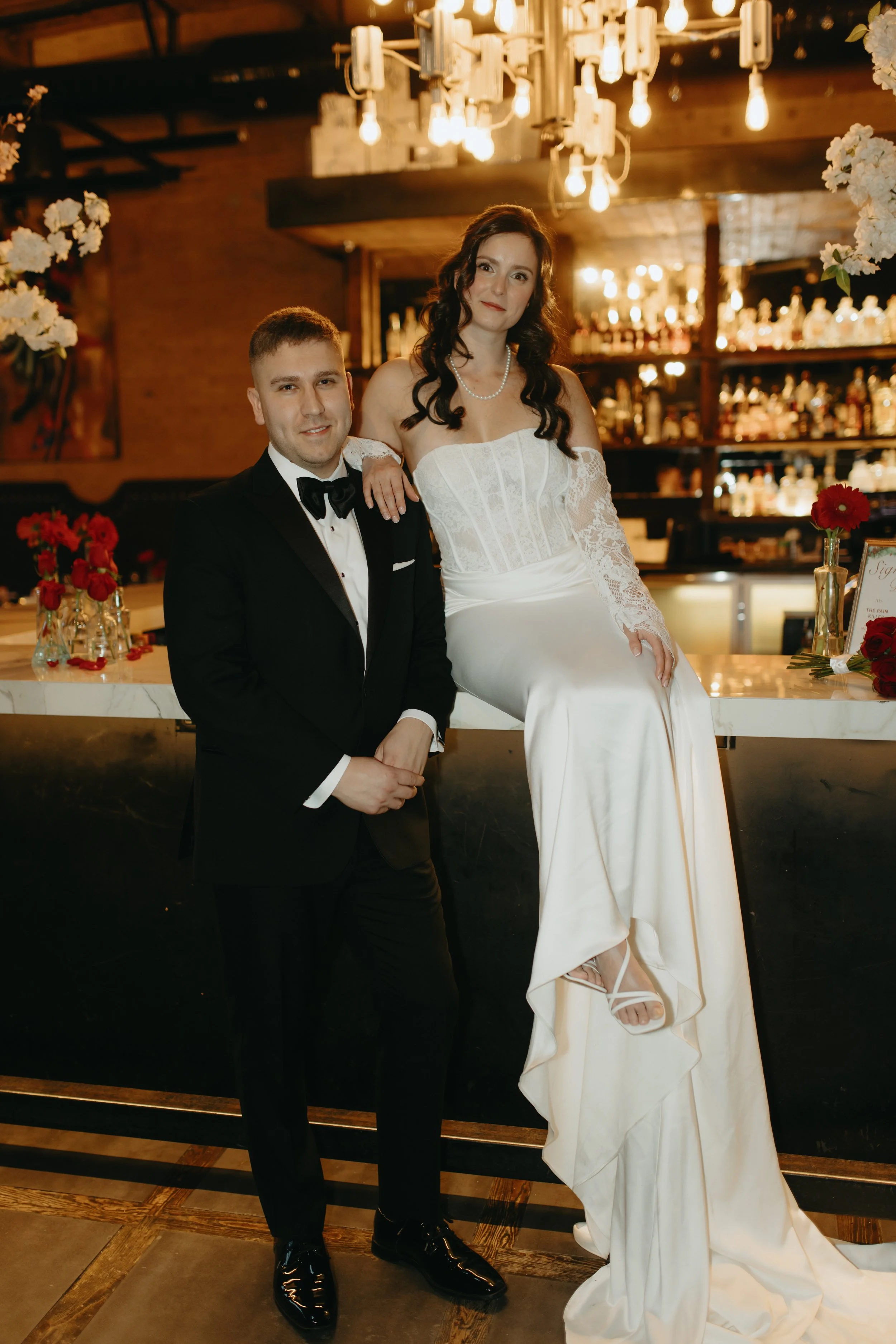 A Snowy Winter Wedding at Le Richmond