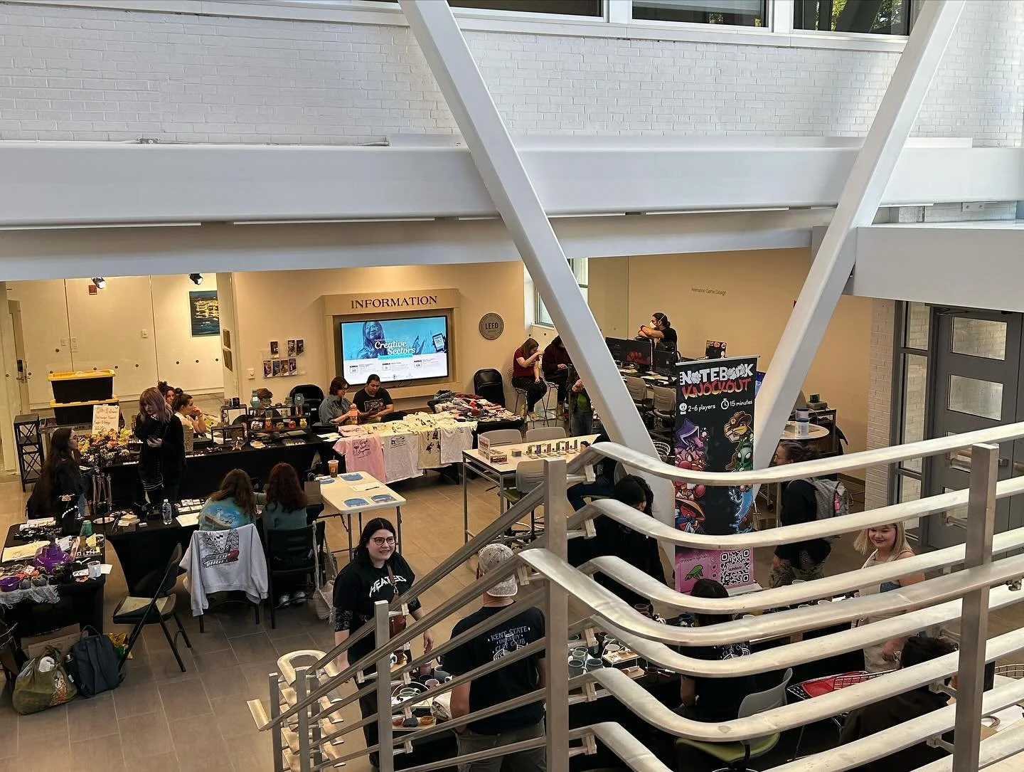 Thanks for coming to see us and #notebookknockout at #ksu #artwithoutlimits !!! We were honored to be a part of it and represent our Alma mater, and hope we could inspire more people to make their own games!
.
.
.
.
.
.
#boardgame #cardgame #strategy