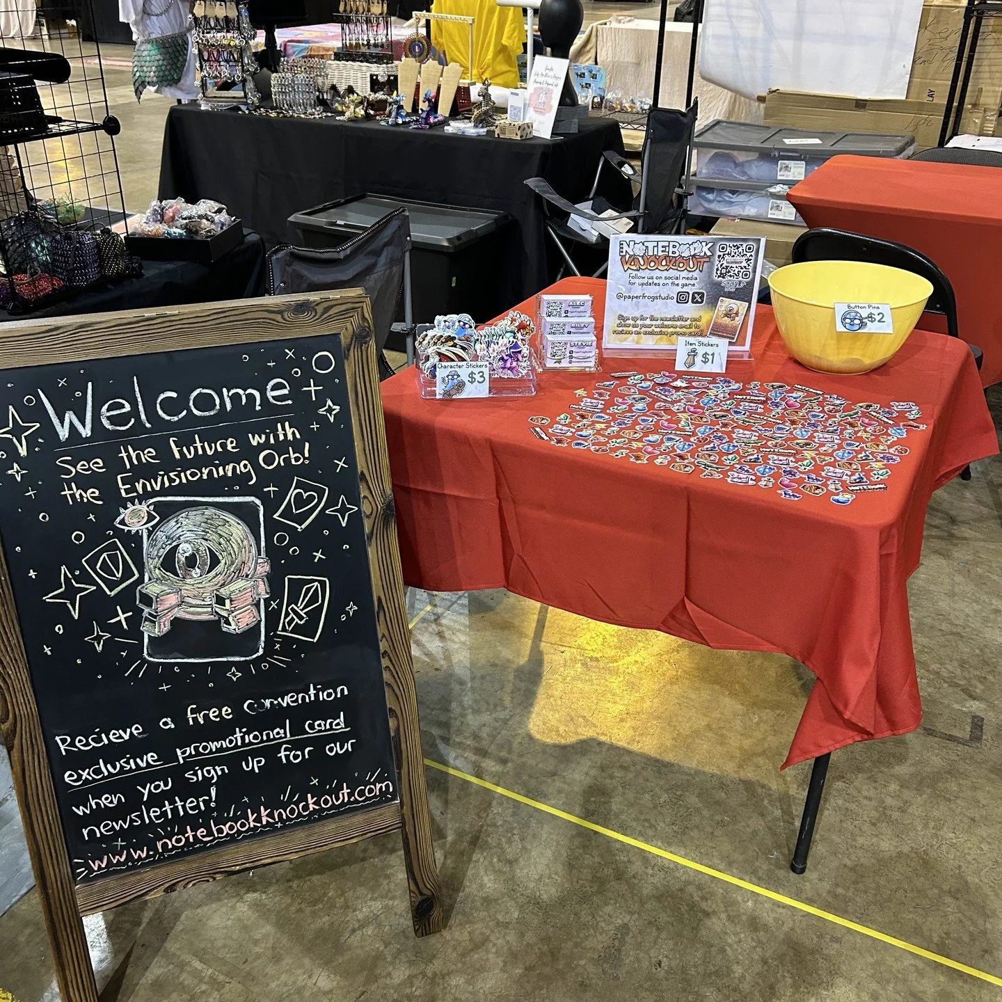 Today is the day. Come see us at Cleveland Gaming Classic at the IX center, right underneath the 1200 aisle sign!

Buy some stickers, on site buttons made of prototype cards, get a FREE golden orb promo, and most importantly, PLAY THE GAME!!!

See yo