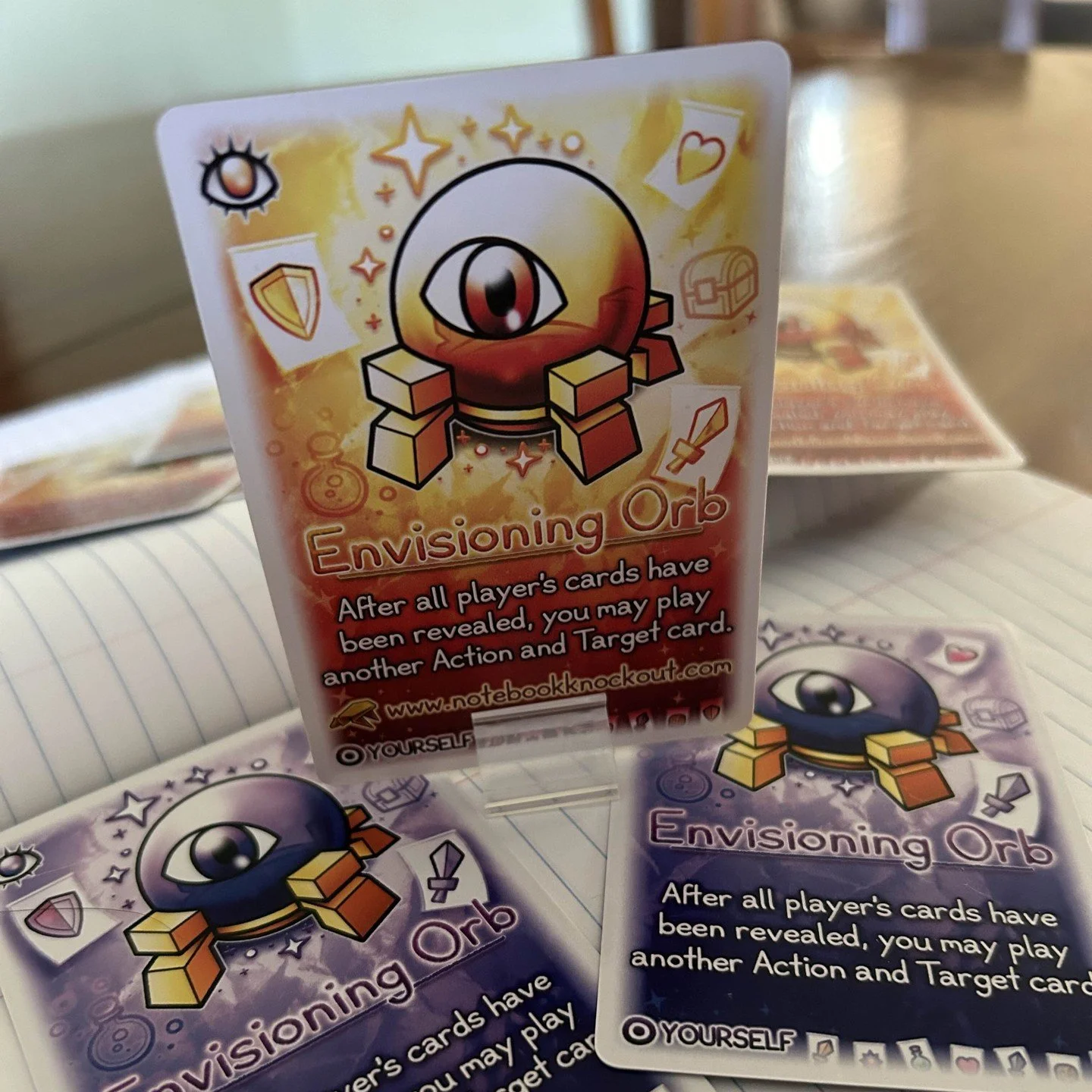 Visions of the future call to you from within the orb... #CGC24... an exclusive promo GOLDEN card???

Just sign up for the newsletter, follow us on social media, and we will give you this free promo card in person at Cleveland Gaming Classic! 

We ar