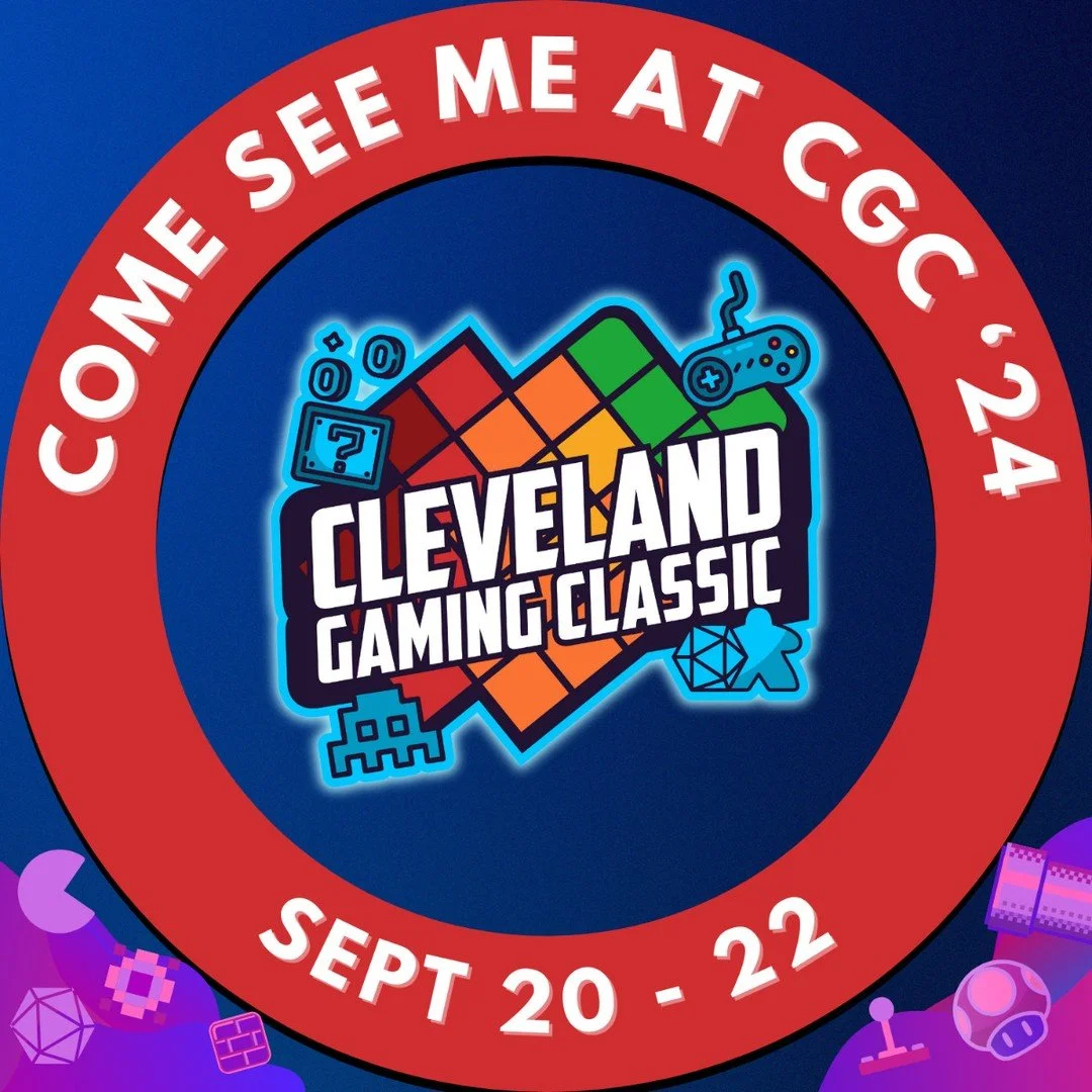 Notebook Knockout is coming to Cleveland Gaming Classic!!!! #CGC24

Choose your favorite character, use your best tactics, and come up with a bullet-proof strategy so you can be the last one standing!

We will be there all three days, so be sure to s