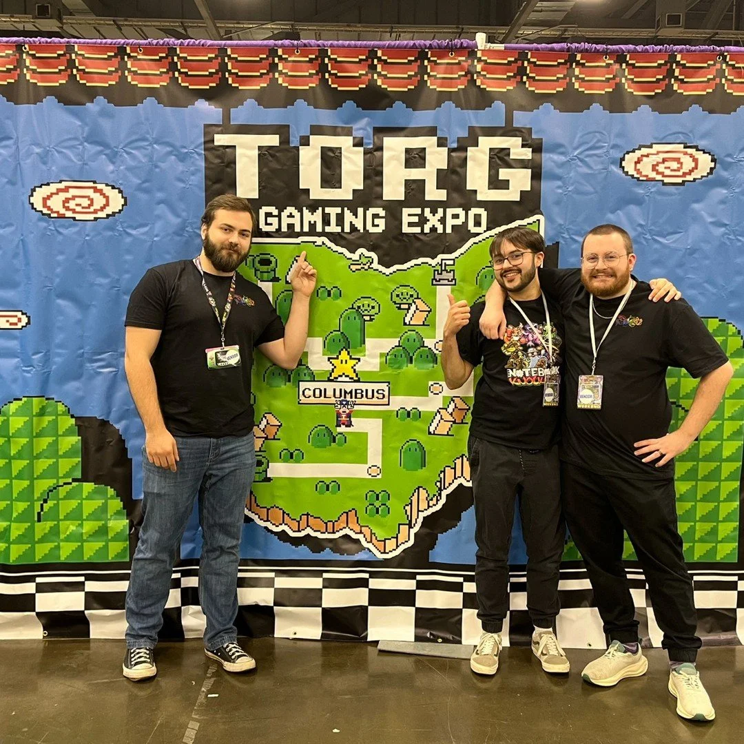 HUGE thank you to everyone who came and played Notebook Knockout at #torg2024 ! 

We are unbelievably grateful to all of you who played, and our fellow vendors for all the advice. This community is the best!

THANK YOU!!!
.
.
.
.
.
.
.
.
.
.
#boardga