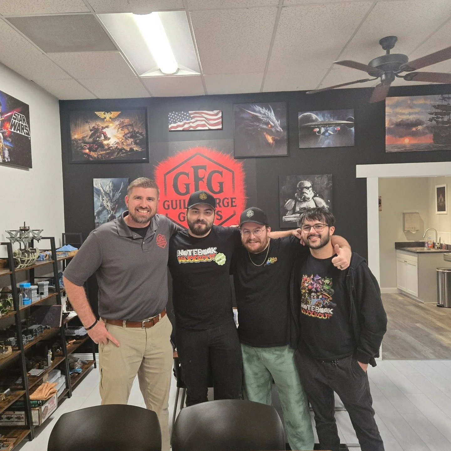 Want to play Notebook Knockout early while you wait for your copy?

Check out @guildforgegames !!

They've got a copy you can try out, and have been so supportive of the project so far. Keep your eyes peeled for possible events in the future, and mor