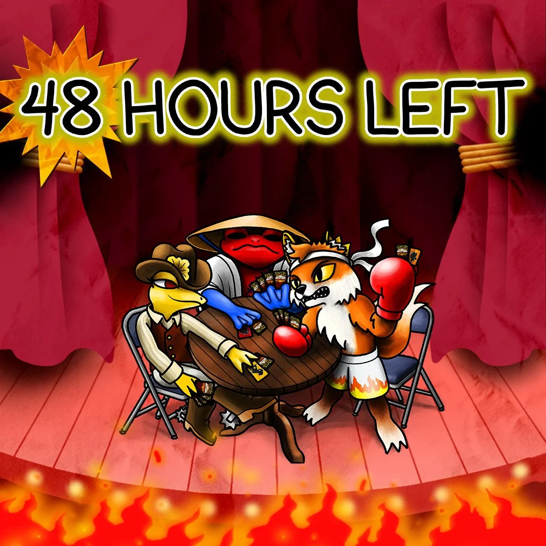 ONLY 48 HOURS LEFT TO GET YOUR COPY OF NOTEBOOK KNOCKOUT!!!

Everything on the right side of the unlocks image will ONLY be available on the @kickstarter ! If you haven't gotten your pledge in, GET IT IN NOW!!!

#kickstarter #48hourstogo #lastminute 