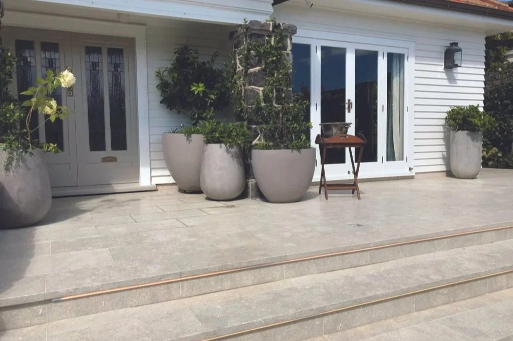Seagrass Limestone Square Edge Coping and Paving (Copy)