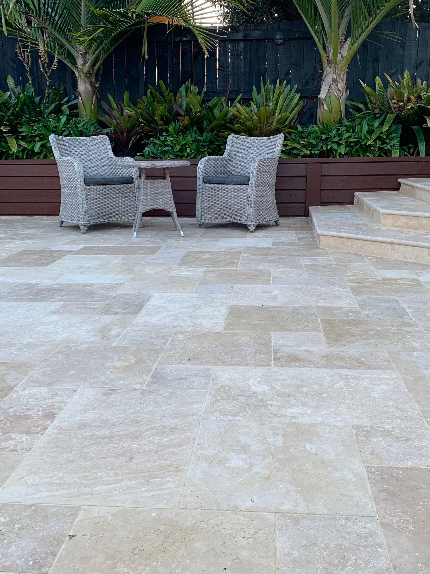 Classic Travertine Paving