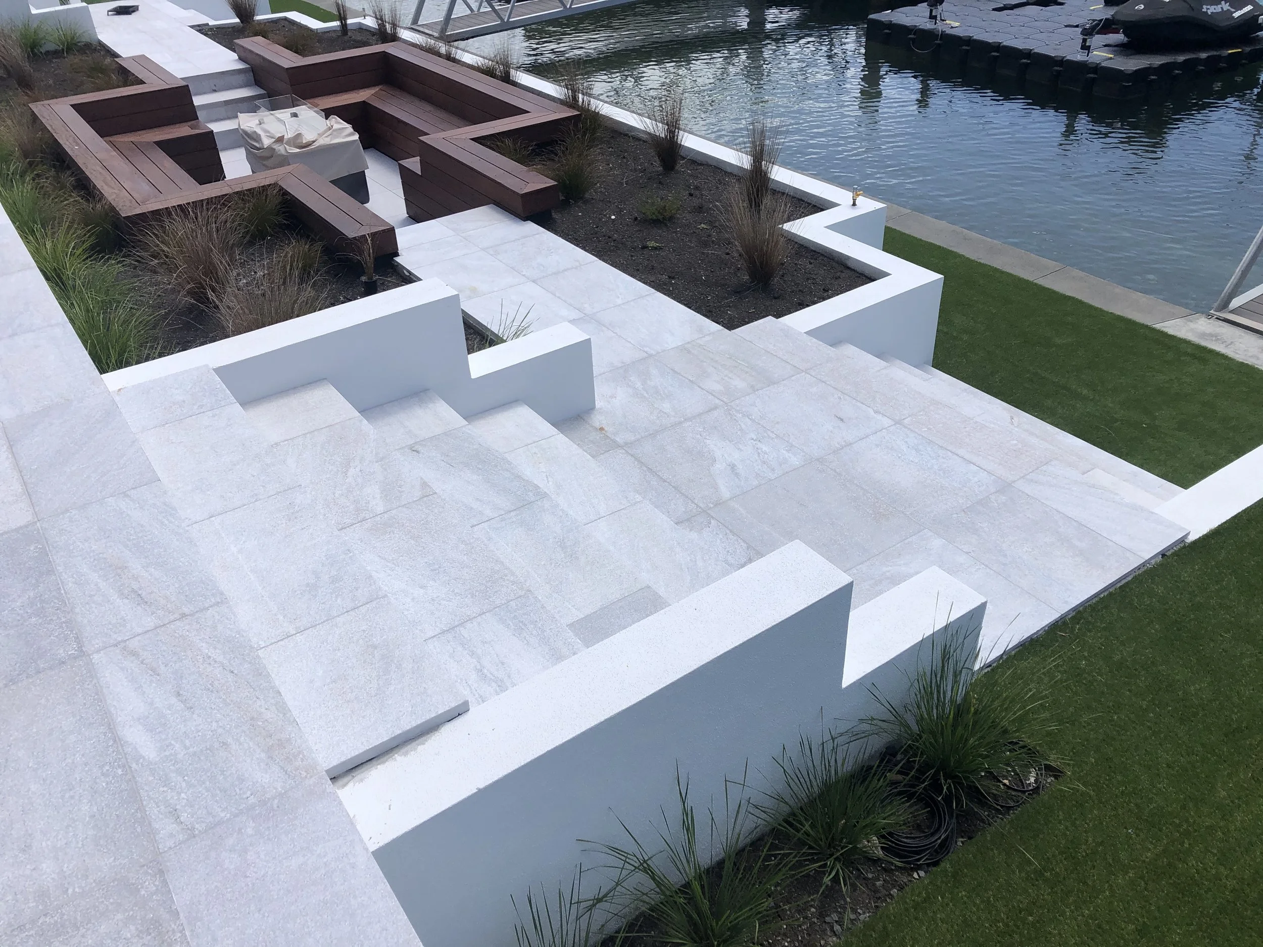 White Quartzite Paving