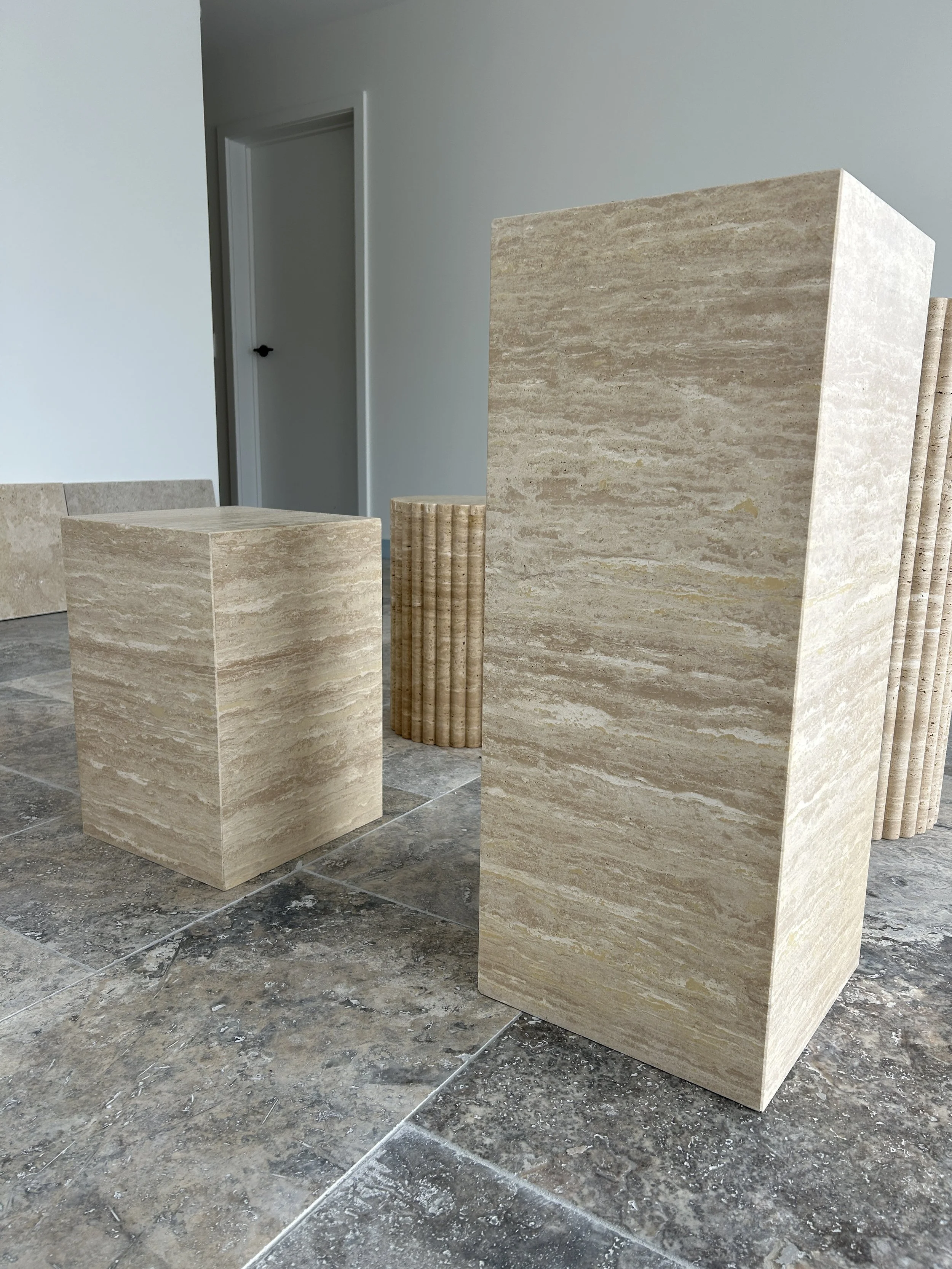 Classic Travertine Cubes