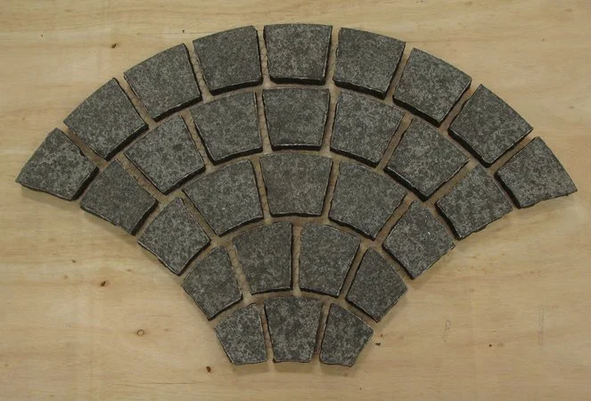 Fan Patter Cobblestone on Mesh