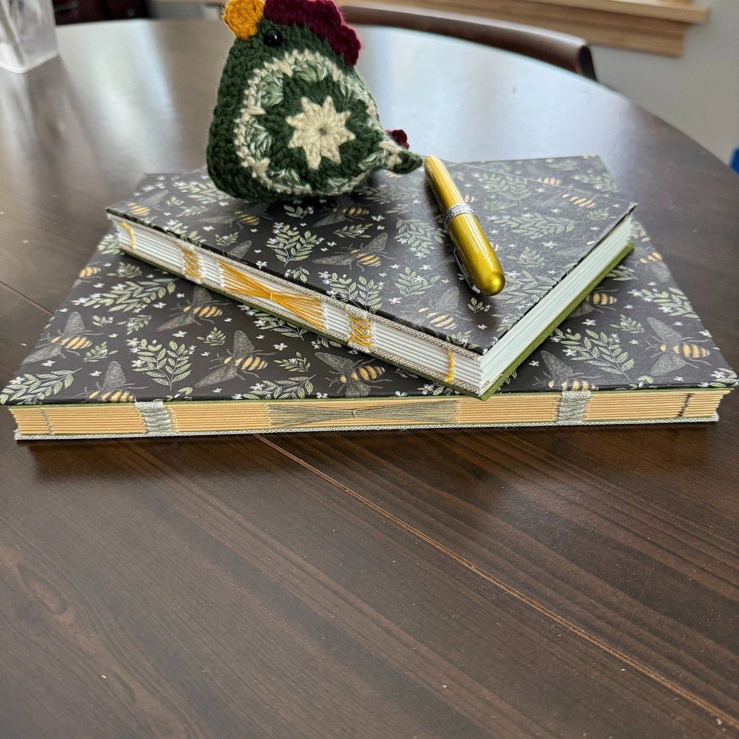 I finished my book from yesterday, so now I have my personal notebooks for the beginning of 2026 sorted. I love these so much. The small one will be for stories and essays, and the larger one with kraft paper is for ideas, projects, goals, and things