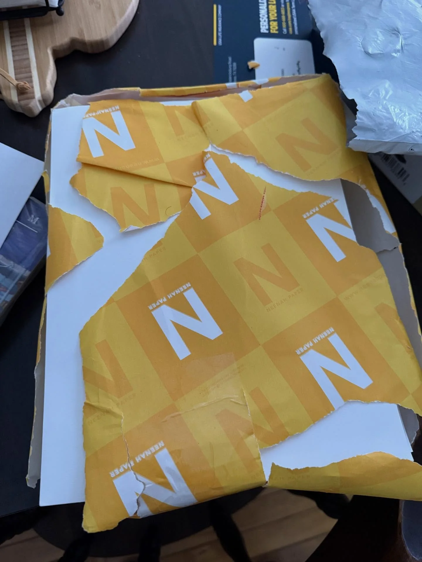 This is the REPLACEMENT for the last one @amazon shipped in a flimsy bag package. This one is going back, too. Hello, you need to use a BOX.