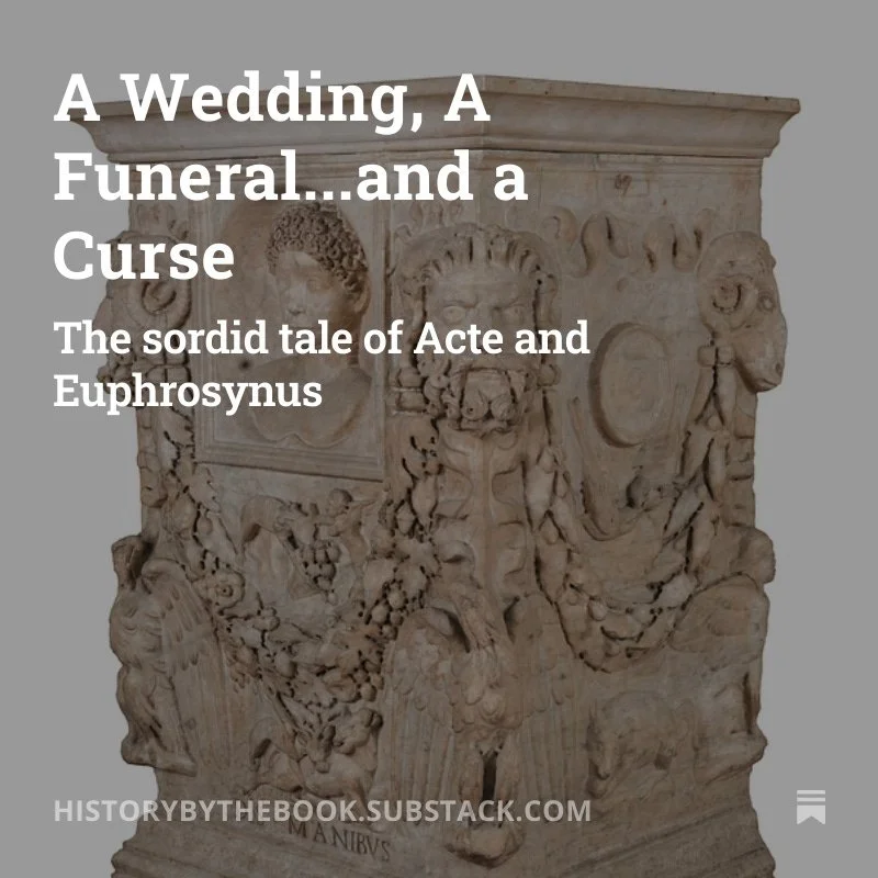 My first historical love/obsession was Ancient Rome, and it has continued to fascinate me throughout my life. I studied Latin formally for six years, and the history for much longer. I love some of the dramatic things we see on artifacts, like what I