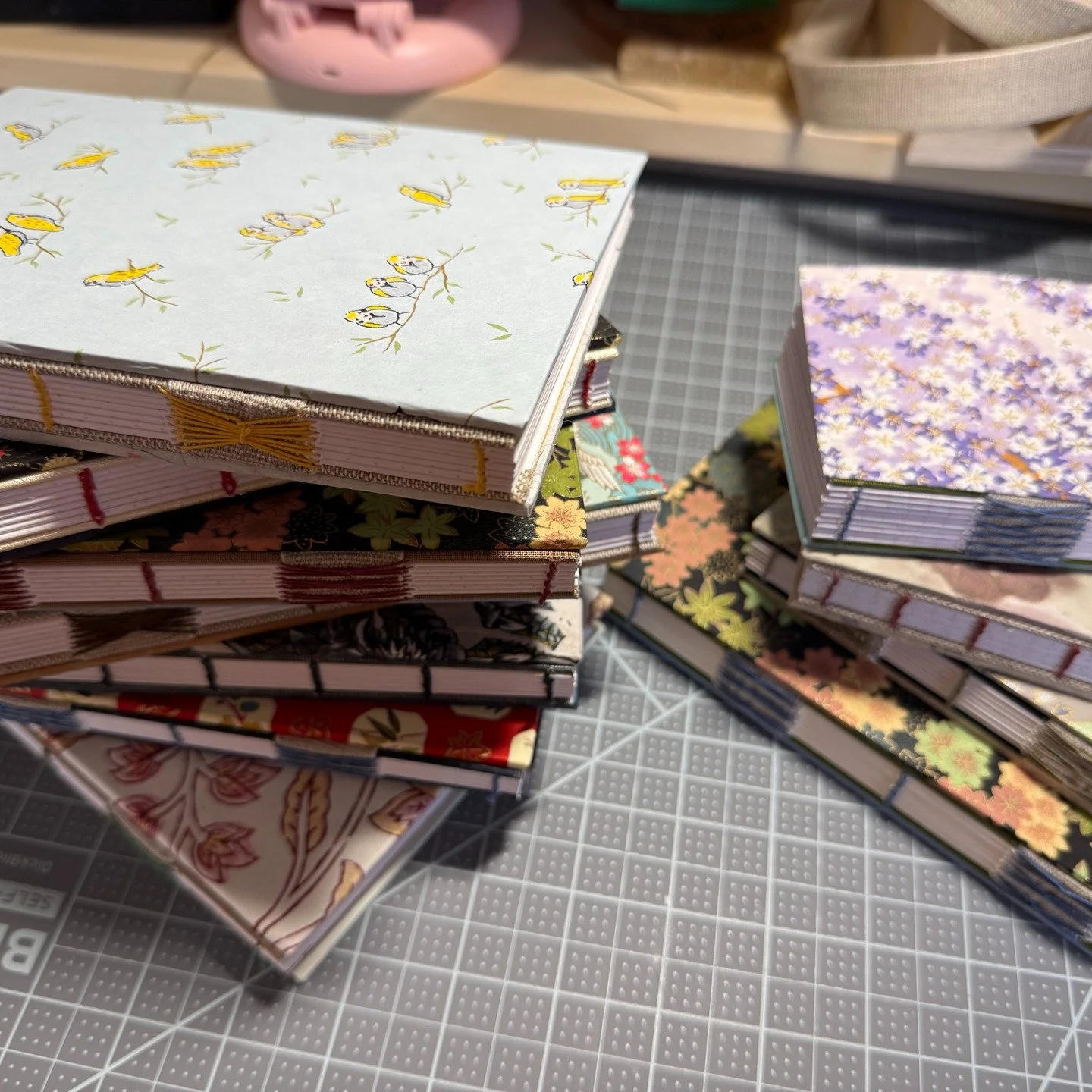 I'm very excited--all these books are going to be up for sale on my website tomorrow, on my birthday!!