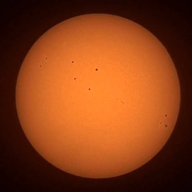 A photo of the sun I took last summer. Since this coming week doesn't look great for any sort of astrophotography, I figured I'd look back for some inspiration!