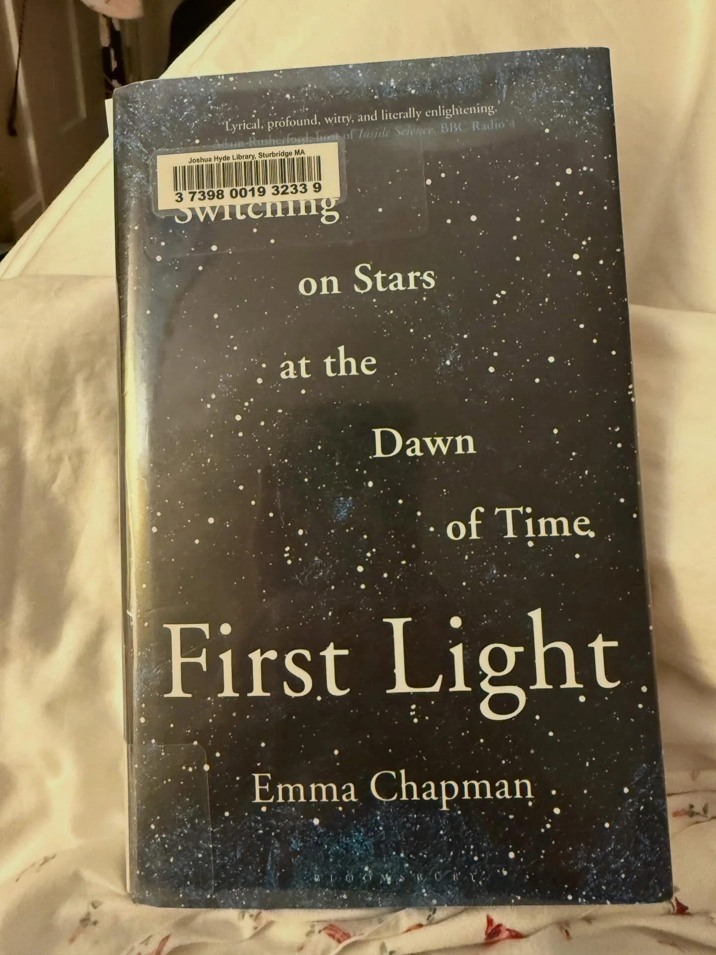 Just finished this book by Emma Chapman. A really good read that introduced some new ideas to me. I can&rsquo;t wait to look at the JWST and SphereX data with new eyes after this to see what we&rsquo;ve learned since this book came out in 2020.