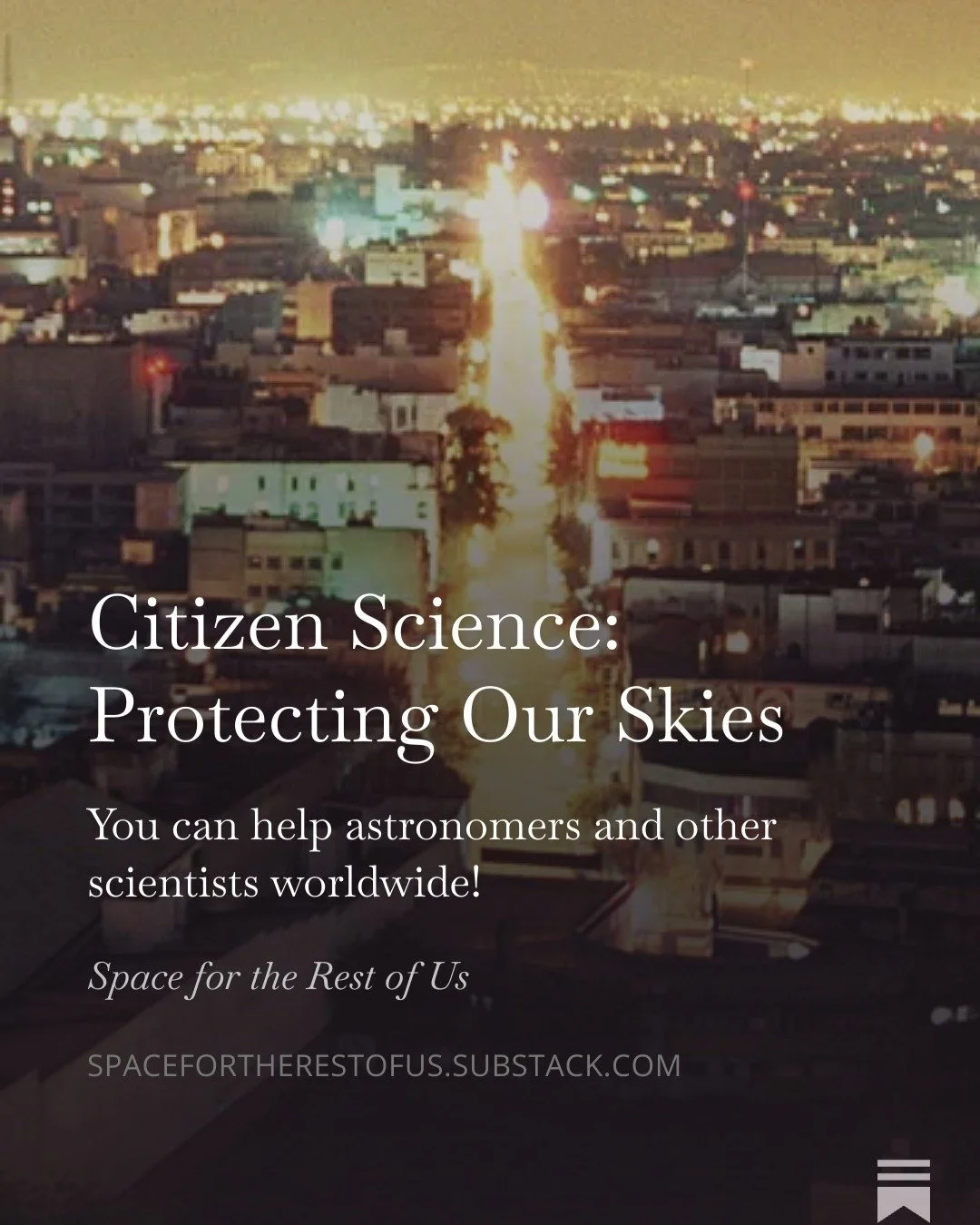 Are you concerned about light pollution and want to help? You can be a part of the solution if you submit data to the @noirlabastro Globe at Night project! Read this week's article to learn more about the program and how you can help! https://open.su