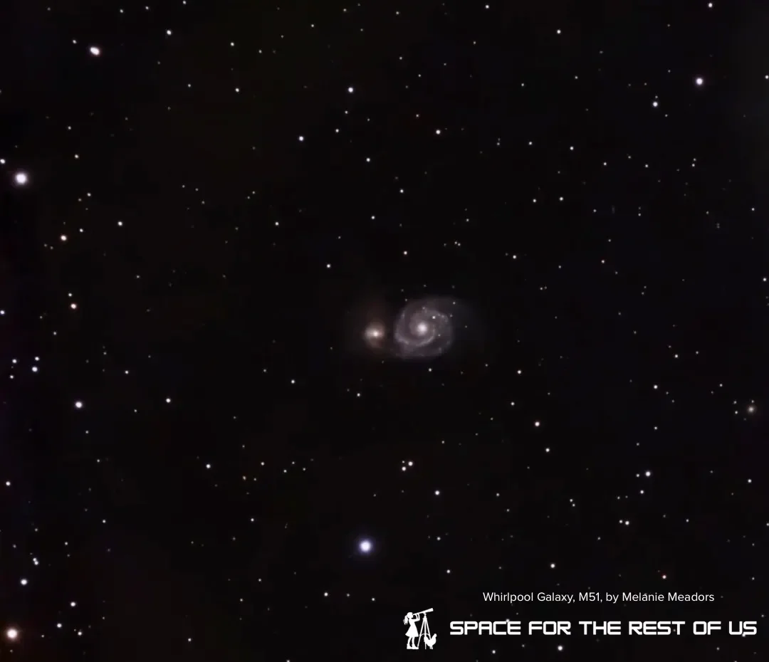 M 51, The Whirlpool Galaxy