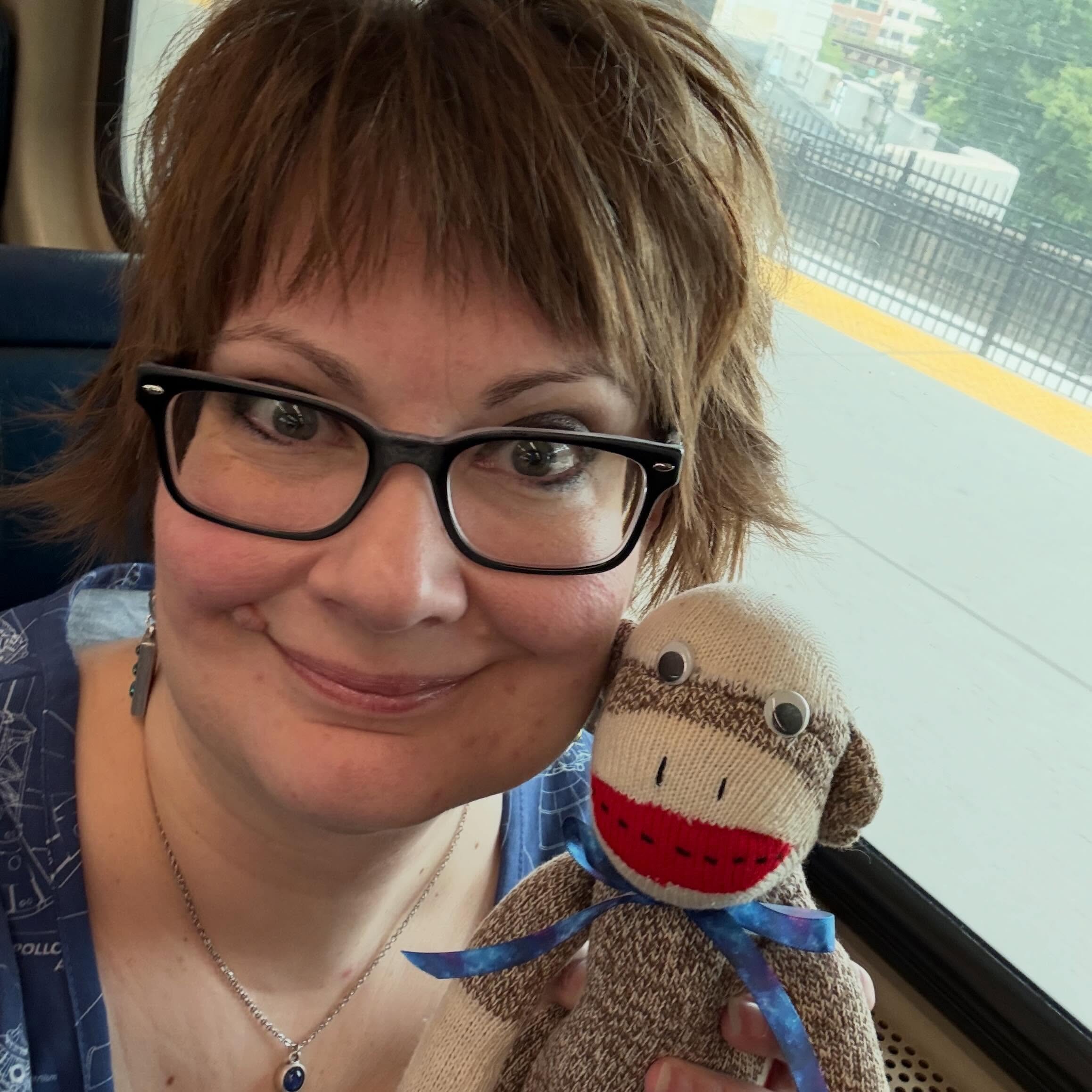 On our way for some monkey business in NYC.