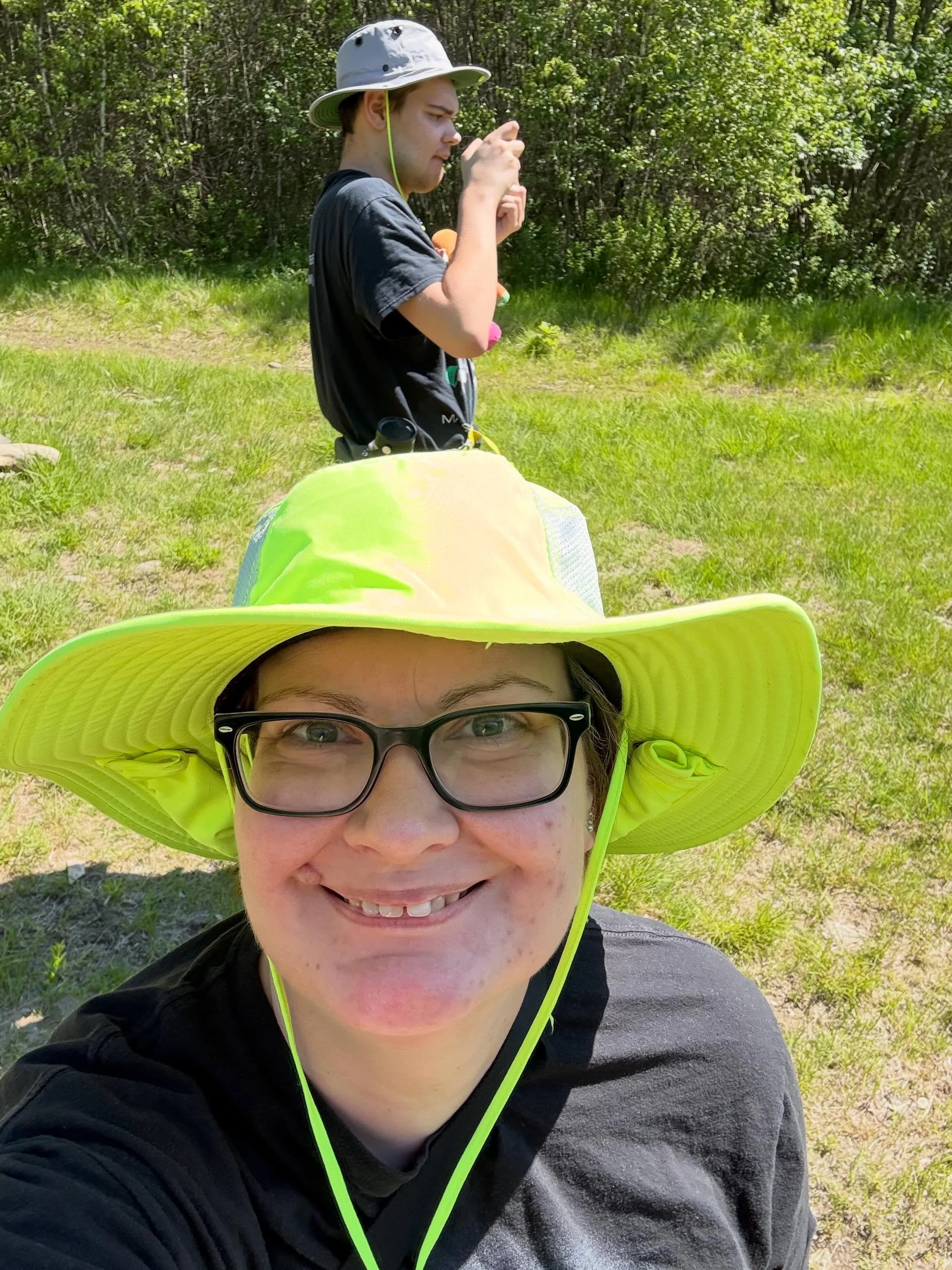 It&rsquo;s the Chief&rsquo;s birthday today!! I caught him in a stealth photo. He wanted to go hiking at Crow Hill Savanah for his birthday.