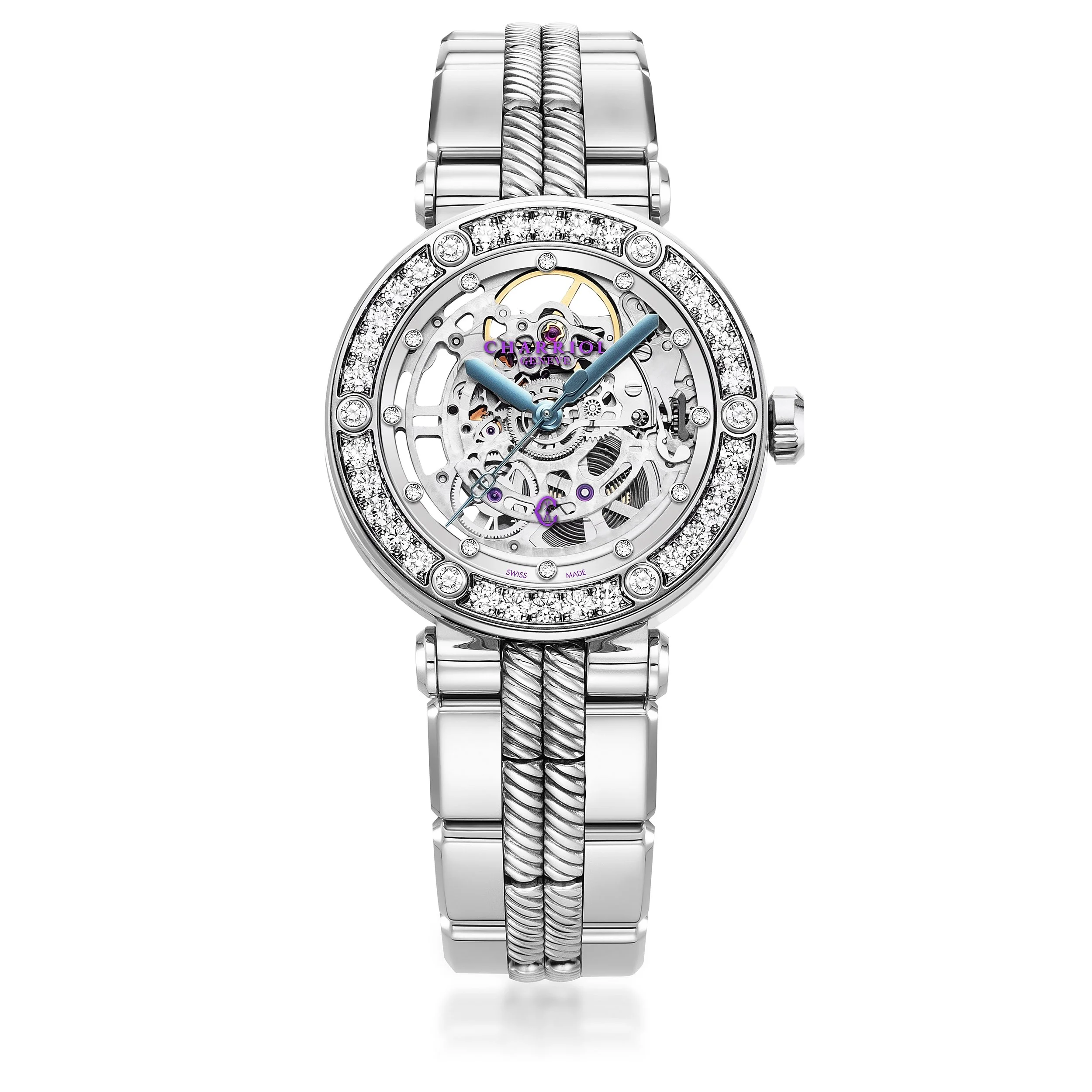 CHARRIOL Caliber Skeleton Steel & Diamonds.jpg