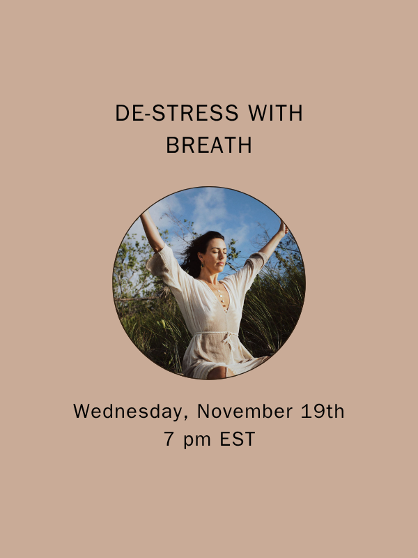 De-Stress with Breath with Tara Magalski
